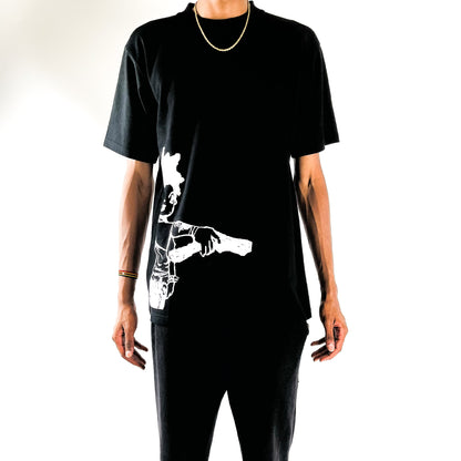 GTG "BOONDOCKS."  *BLACK* TEE