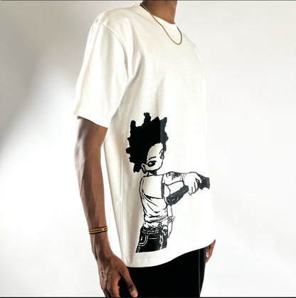 GTG "BOONDOCKS."  *WHITE* TEE