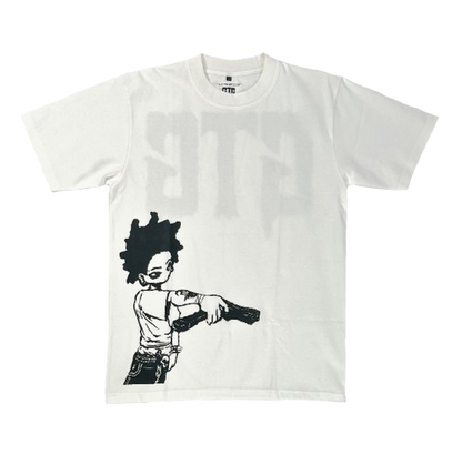 GTG "BOONDOCKS."  *WHITE* TEE