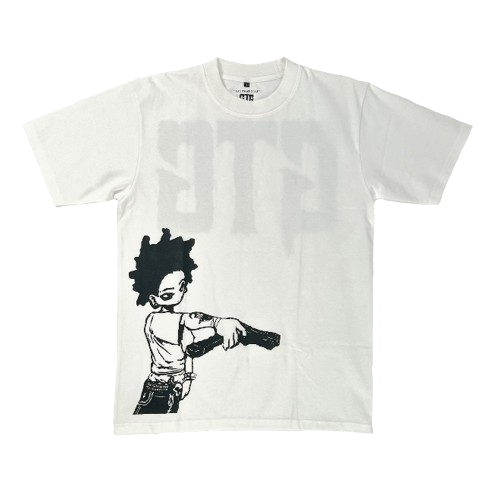 GTG "BOONDOCKS."  *WHITE* TEE