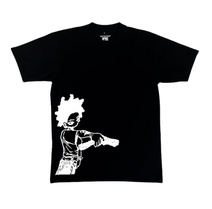 GTG "BOONDOCKS."  *BLACK* TEE