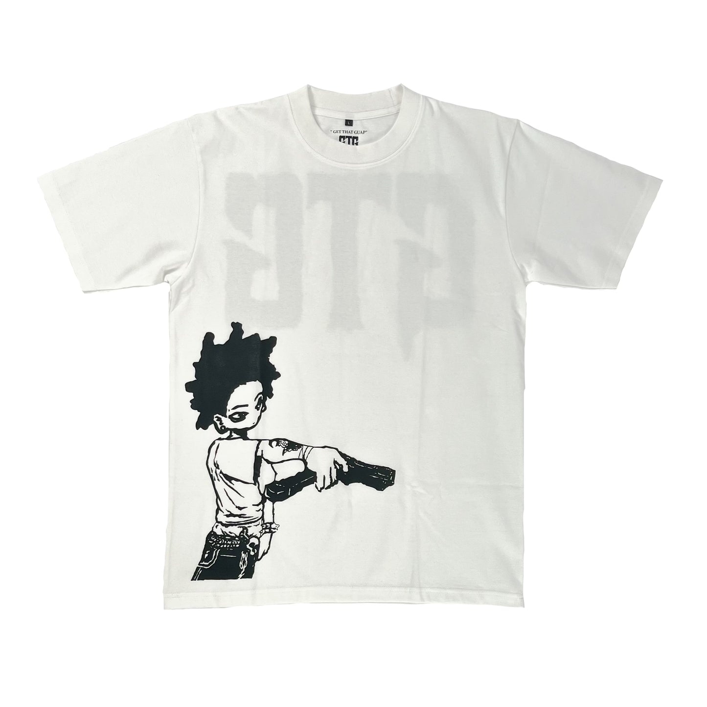 GTG "BOONDOCKS."  *WHITE* TEE